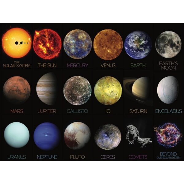 New York Puzzle Company NASA The Solar System 1000 stukjes puzzel - Afbeelding 3