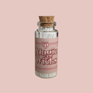 Pearl Candles parel kaars lont 50 stuks