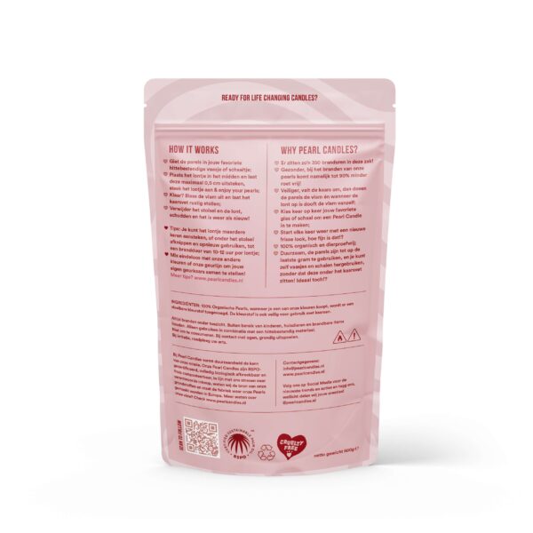 Pearl Candles parel kaars disco dip 250g - Afbeelding 2