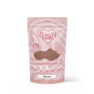 Pearl Candles parel kaars brownie 250g