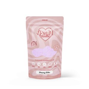 Pearl Candles parel kaars dreamy lilac 250g