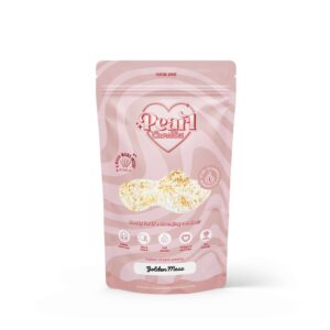 Pearl Candles parel kaars golden mess 250g
