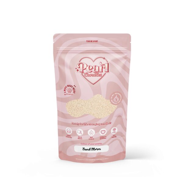 Pearl Candles parel kaars sand storm 250g