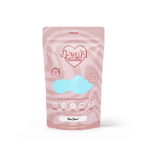 Pearl Candles parel kaars sea you 250g