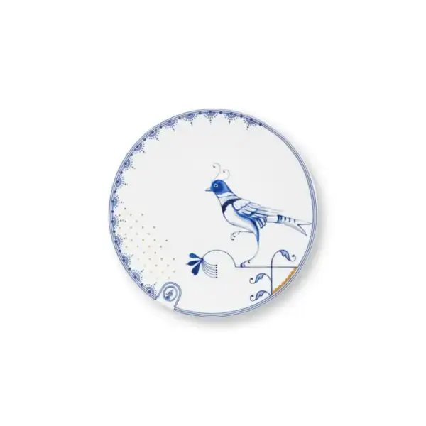 Pip Studio Pip & The Blue Bird White bord 18cm