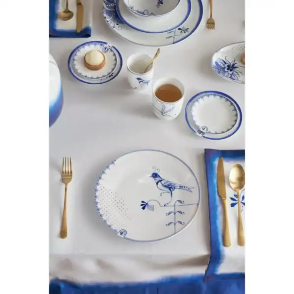 Pip Studio Pip & The Blue Bird White bord 25cm - Afbeelding 5