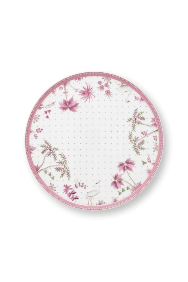 Pip Studio Jolie stippen goud roze taartplateau klein - Afbeelding 2