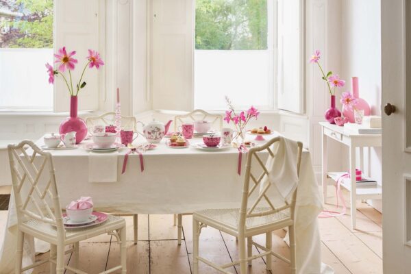 Pip Studio Jolie stippen goud roze taartplateau klein - Afbeelding 4