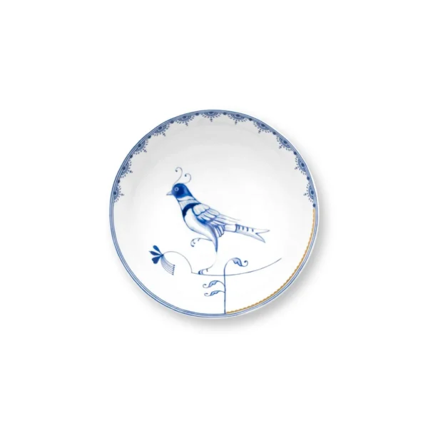 Pip Studio Pip & The Blue Bird White schaal 15cm - Afbeelding 3