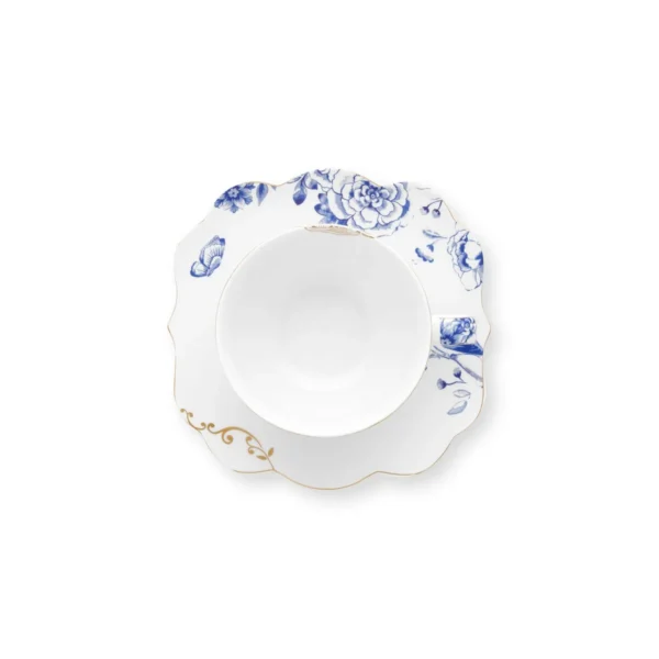 Pip Studio Royal White kop en schotel - Afbeelding 3