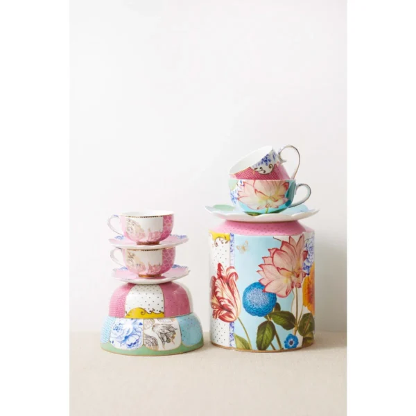 Pip Studio Royal Multi kop en schotel - Afbeelding 5