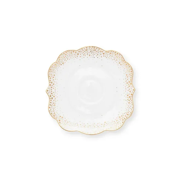 Pip Studio Royal Winter White espresso kop en schotel - Afbeelding 4