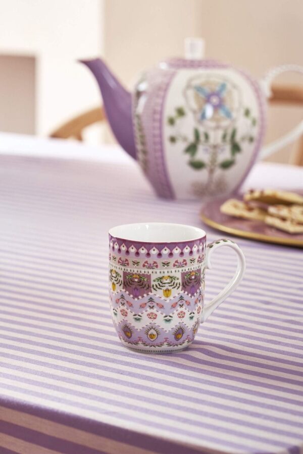 Pip Studio Lily en Lotus lila set 2 kleine mokken 145ml