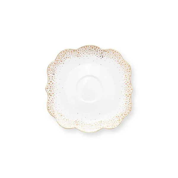 Pip Studio Royal Winter White kop en schotel - Afbeelding 4