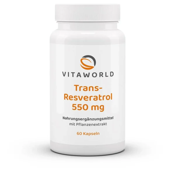 Vitaworld Resveratrol 550mg 60 capsules
