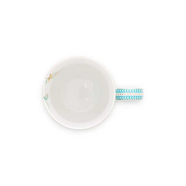 Pip Studio Jolie bloemen grote mok blauw - Afbeelding 3