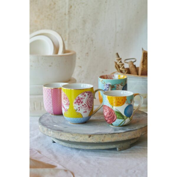 Pip Studio Royal Multi kleine mok roze - Afbeelding 4