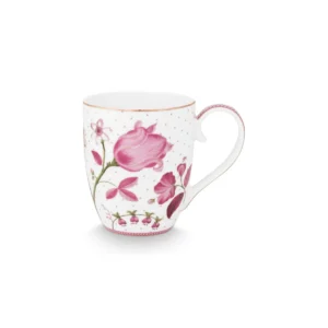 Pip Studio Jolie tulp XL mok roze