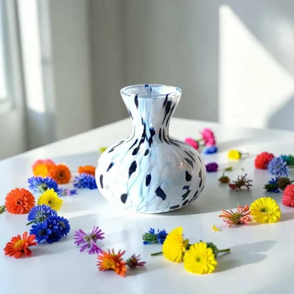 Mazzega Art & Design Murano vaas avventurina 9cm - Afbeelding 2